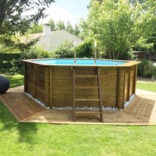 PONTAQUA TIMBER fa medence Ø4 x 1,19 m medence