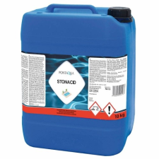 Pontaqua Tisztítószer, vízkőoldó kültéri medencéhez STONACID 10 kg PAD 110 medence kiegészítő