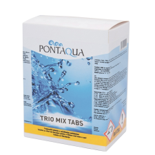 Pontaqua TRIO MIX TABS 5x125 g tabletta 0,625 kg medence kiegészítő