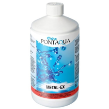 Pontaqua Vastartalom csökkentő és fémtartalom csökkentő folyadék METAL-EX 1 liter MAG 010 medence kiegészítő