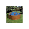 Pontaqua WOOD 350 x 120 cm családi merevfalú medence