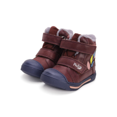 Ponte20 supinált vízálló (Aqua-Tex) bélelt téli csizma, virágos (28-33 méretben) DA06-4-2850 (33)