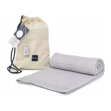  Poofi Egész évben szőtt takaró babakocsiba - bambusz Szín: szürke babaágynemű, babapléd