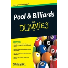  Pool and Billiards For Dummies – Nicholas Leider idegen nyelvű könyv