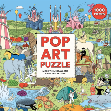Pop Art puzzle 1000 darabos puzzle, kirakós