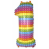  Pop It 1-es szám fólia lufi 69 cm (WP)