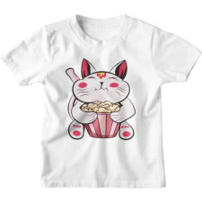  Popcorn Cica - Gyerek Póló gyerek póló