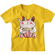  Popcorn Cica - Gyerek Póló