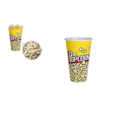  POPCORN KOSÁR MŰANYAG 12XH18CM 101001560 1DB konyhai eszköz