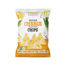 Popcrop - Protein chips sajt és hagyma ízzel, 60 g előétel és snack