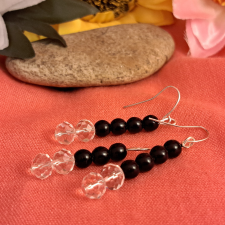  Porcelán és kristály szett. /77/ ékszer szett