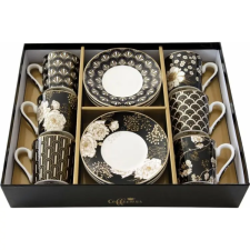  Porcelán eszpresszós csésze szett- 100ml - Coffee Mania bögrék, csészék