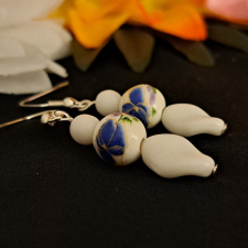  Porcelán fülbevaló  /77/ fülbevaló