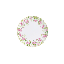  Porcelán lapostányér 26cm,Spring Time tányér és evőeszköz