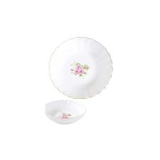  Porcelán mélytányér 20cm,Spring Time tányér és evőeszköz