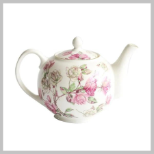  Porcelán teáskanna rózsákkal díszítve 60322083 vízforraló és teáskanna
