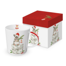 Porcelánbögre 0,35l, dobozban, Christmas Fridolin sütés és főzés
