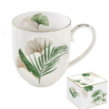 Porcelánbögre 300ml, dobozban, Exotique bögrék, csészék