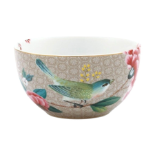 Porcelántál, Pip Studio, Khaki, 12 cm, Blushing Birds kollekció konyhai eszköz