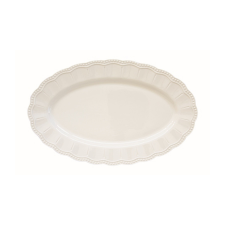 Porcelántálca ovál 36x23cm, Elite white konyhai eszköz