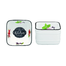 Porcelántálka 9x9cm, Kitchen Basics konyhai eszköz