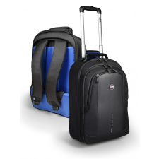 Port DESIGNS CHICAGO EVO Backpack Trolley 15.6" fekete számítógéptáska
