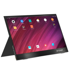  Portable Touchscreen Monitor, FHD 1080P, Dual Stereo Sound, Versatile Connectivity, monitor