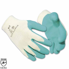 Portwest A100 Latex mártott kesztyű zöld