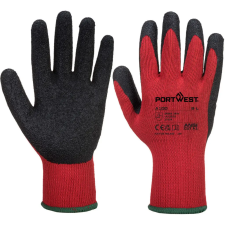 Portwest A100R8RM Portwest Mártott latex védőkesztyű védőkesztyű