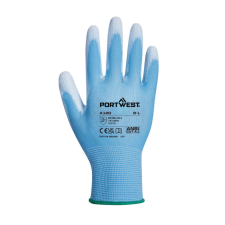Portwest A120 PU tenyérmártott védőkesztyű (kék) (11/XXL) védőkesztyű