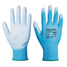Portwest A120B4RM Portwest Nylon védőkesztyű PU tenyérmártott