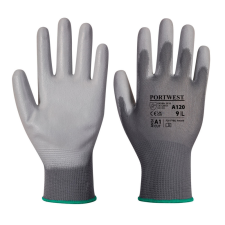 Portwest A120GRRS Portwest Nylon védőkesztyű PU tenyérmártott védőkesztyű