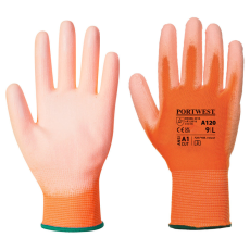 Portwest A120O1RL Portwest Nylon védőkesztyű PU tenyérmártott