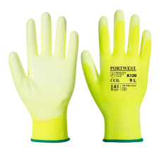 Portwest A120Y2RL Portwest Nylon védőkesztyű PU tenyérmártott védőkesztyű