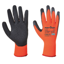 Portwest A140 Thermal védőkesztyű (narancs/fekete, 10/XL) védőkesztyű