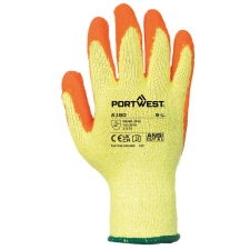 Portwest A150 Classic Grip védőkesztyű (Sárga/Narancs, 9/L) védőkesztyű