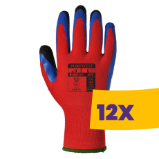 Portwest A175 Duo-Flex munkavédelmi kesztyű piros (Karton - 12 pár)