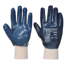 Portwest A300 Nitril csuklóig mártott védőkesztyű (10/XL)