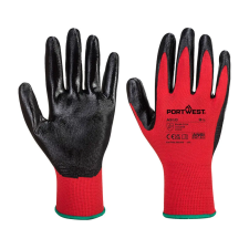 Portwest A310R8RS Portwest Flexo Grip nitril védőkesztyű védőkesztyű