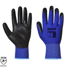 Portwest A320 Nylon nitrilhab tenyérmártott kesztyű kék