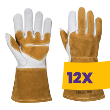 Portwest A540 Ultra hegesztő kesztyű barna (Karton - 12 pár) védőkesztyű