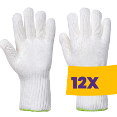 Portwest A590 Hőálló kesztyű 250C fehér (Karton - 12 pár)