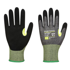 Portwest A650 CT200 VHR15 Nitril hab Cut kesztyű (szürke/fekete, XXL) védőkesztyű