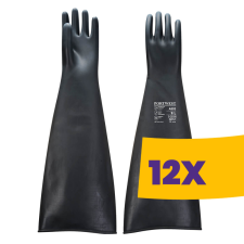 Portwest A803 Erős Latex kesztyű 600mm fekete (Karton - 12 pár) védőkesztyű