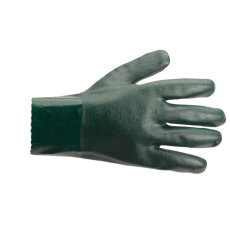 Portwest A827 Portwest Duplán mártott PVC munkavédelmi kesztyű 27 cm csúszásmentesített tenyérrel. Jersey bélés