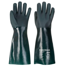 Portwest A845 Duplán mártott PVC védőkesztyű 45cm védőkesztyű
