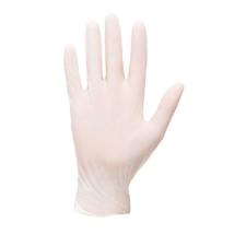 Portwest A910 egyszerhasználatos latex kesztyű, púderezett védőkesztyű