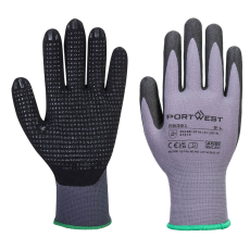 Portwest AB351G8RS Portwest Grip 15 nitril pöttyös kesztyű (12 pár)