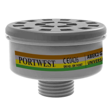 Portwest ABEK2 gáz szűrő - univerzális csatlakozás védőmaszk