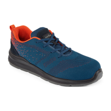 Portwest Acél, Textil trainer S1P FO SR Blue/Orange 37